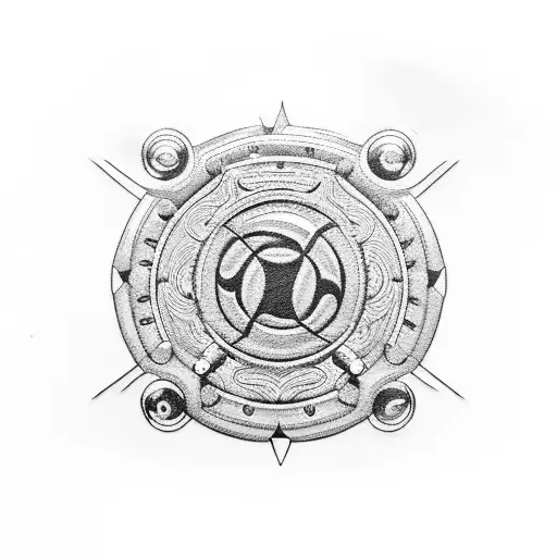 Beyblade tattoo design idea