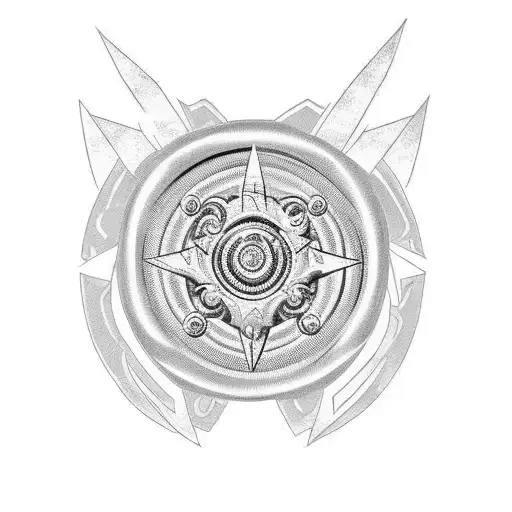 Beyblade tattoo design idea