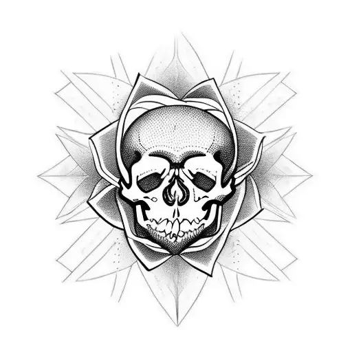 roses skulls biblical on entire back piece tattoo design idea