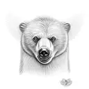 angel irish bear family of 5 tattoo design idea