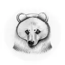 angel irish bear family of 5 tattoo design idea