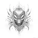 Symbiotes tattoo design idea