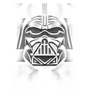 darth vader tattoo design idea