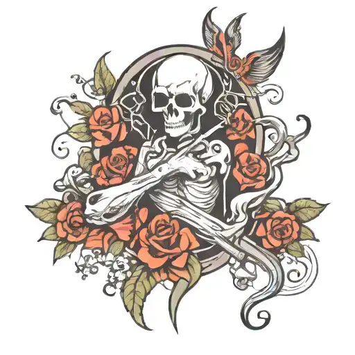 protect your peace  tattoo design idea