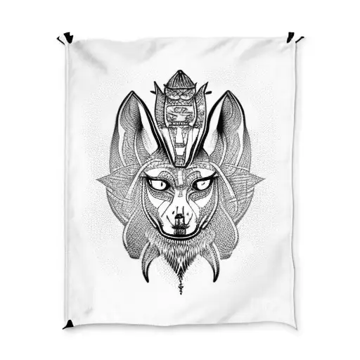 anubis tattoo design idea