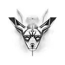 anubis tattoo design idea