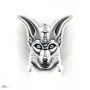 Anubis tattoo design idea