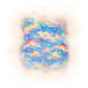 thunderstorms with stars tattoo design idea