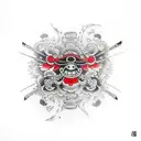 luffy tattoo design idea