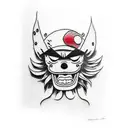 luffy tattoo design idea