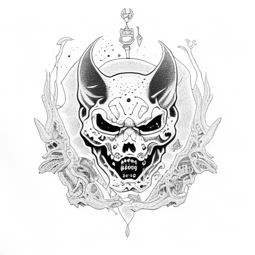 gatos zombies unidos por las tripas  tattoo design idea