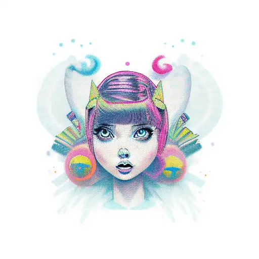 daughter named Rayelle tattoo design idea