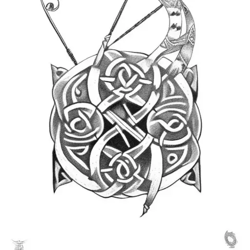 Thigh band | Celtic knot tattoo, Celtic band tattoo, Band tattoo designs