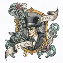 "I solemnly swear that I'm up to no good"  tattoo design idea