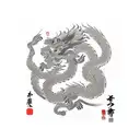 monkey dragon and horse tattoo design idea