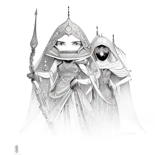 the fates tattoo design idea