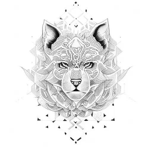 qr code tattoo design idea