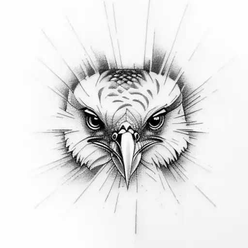 Buzzard uk tattoo design idea