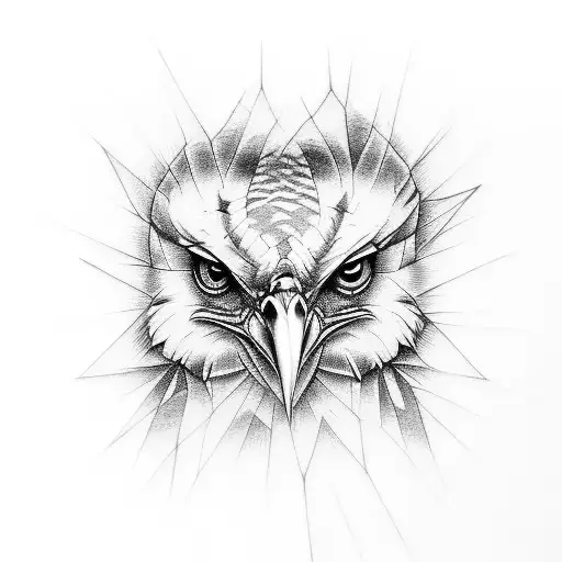 Buzzard  tattoo design idea