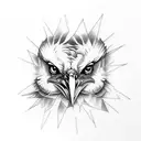 Buzzard uk tattoo design idea