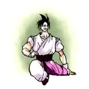 future Gohan tattoo design idea