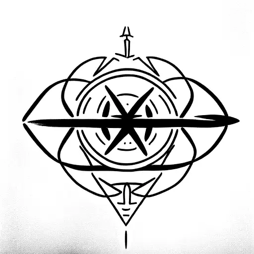 stargate and star trek  tattoo design idea