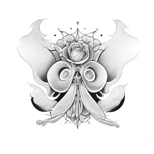 1991,borboleta,tres ponto,flor de lótus  tattoo design idea