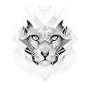 art deco tattoo design idea