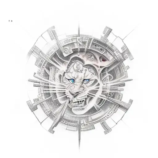 the universes true creator tattoo design idea