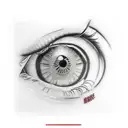 itachis sharingan tattoo design idea