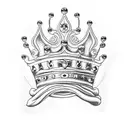 King's Crown tattoo design idea