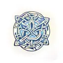 Celtic Knot tattoo design idea