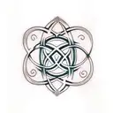 Celtic Knot tattoo design idea