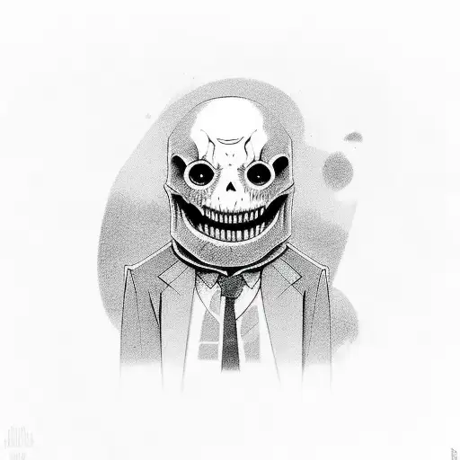 horror movie cute characters  tattoo design idea