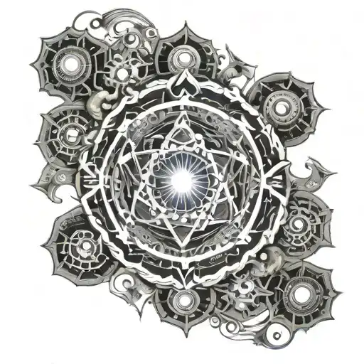 Chakra tattoo design idea
