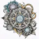 Chakra tattoo design idea