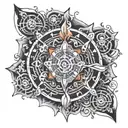 Chakra tattoo design idea