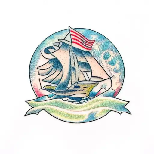 outdoors tattoo design idea