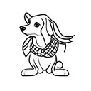 dachshund tattoo design idea