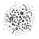 firework tattoo design idea
