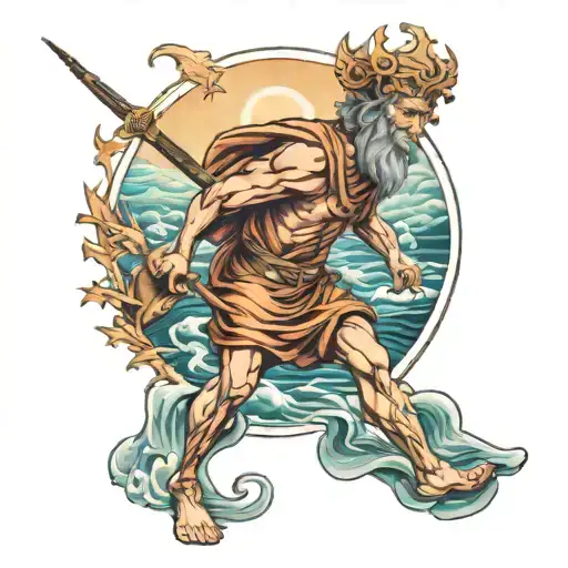 st Christopher tattoo design idea