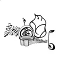 golf club, tulip and music note separately  tattoo design idea