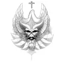 saint michael tattoo design idea