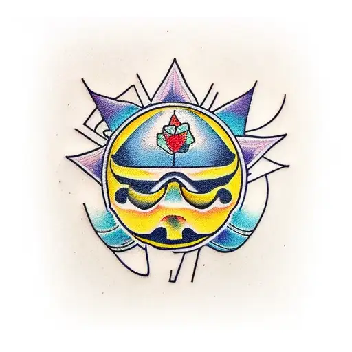 tequila shot tattoo design idea