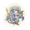 tequila shot tattoo design idea