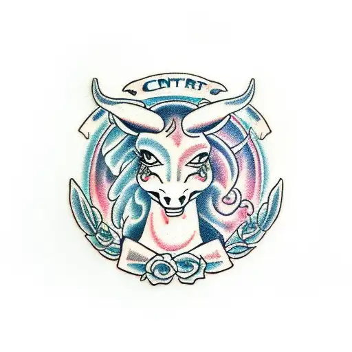 centaur  tattoo design idea