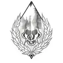 arrowhead with pheasant feathers tattoo design idea