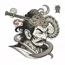 Count of Monte Cristo tattoo design idea