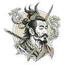 Count of Monte Cristo tattoo design idea