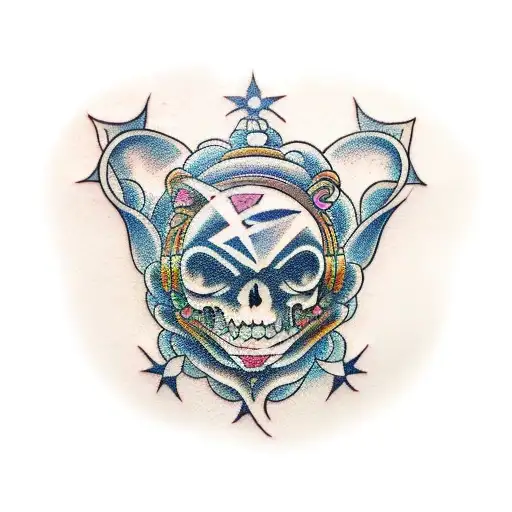 a beautiful and unique tattoo of Hecate  tattoo design idea